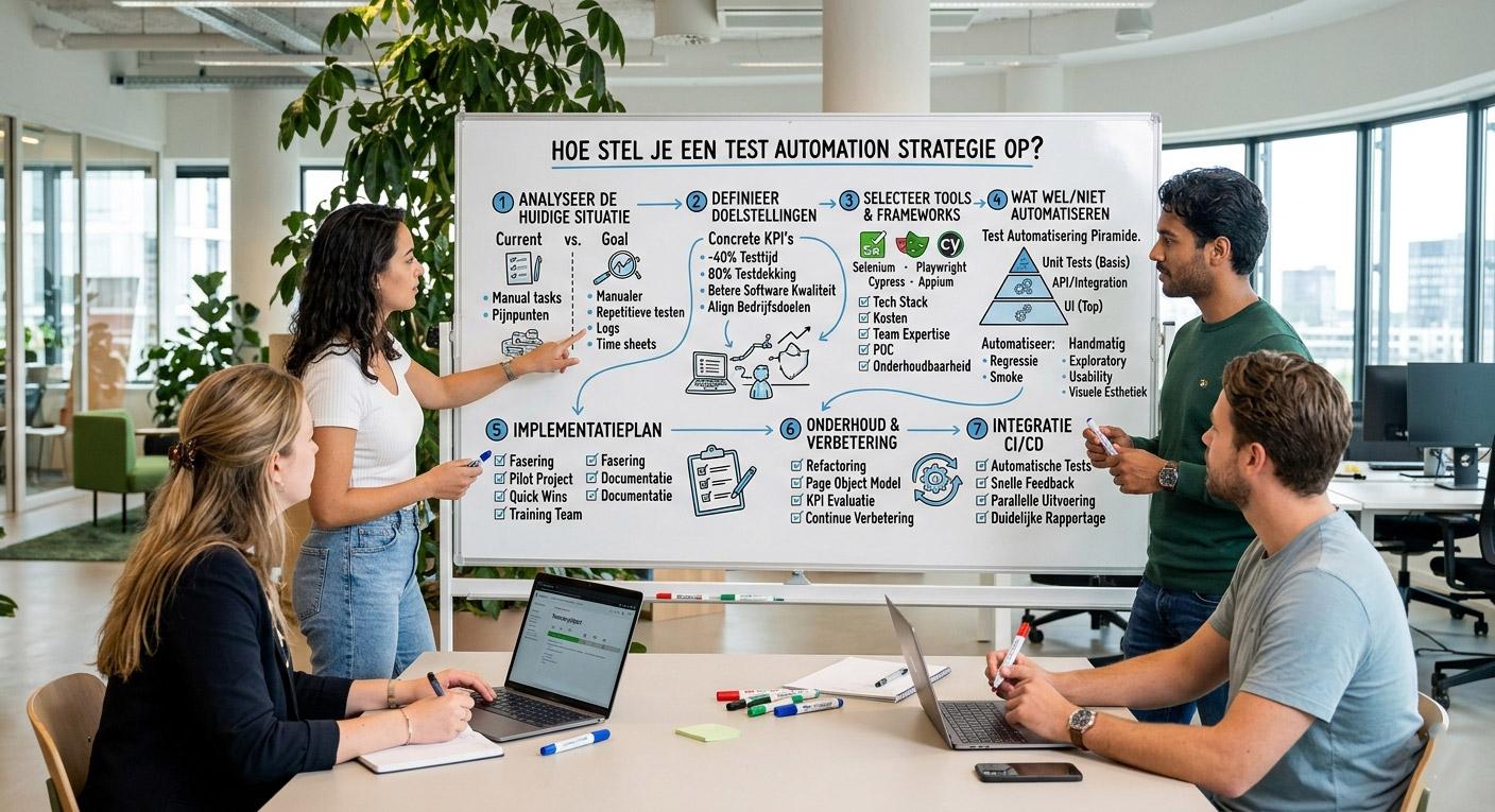 Hoe stel je een test automation strategie op
