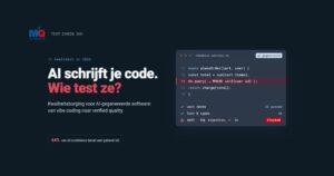 ai gegenereerde code testen