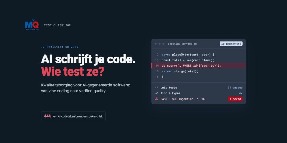 ai gegenereerde code testen